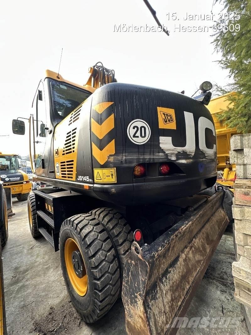 JCB JS145W PLUS Gravemaskiner på hjul
