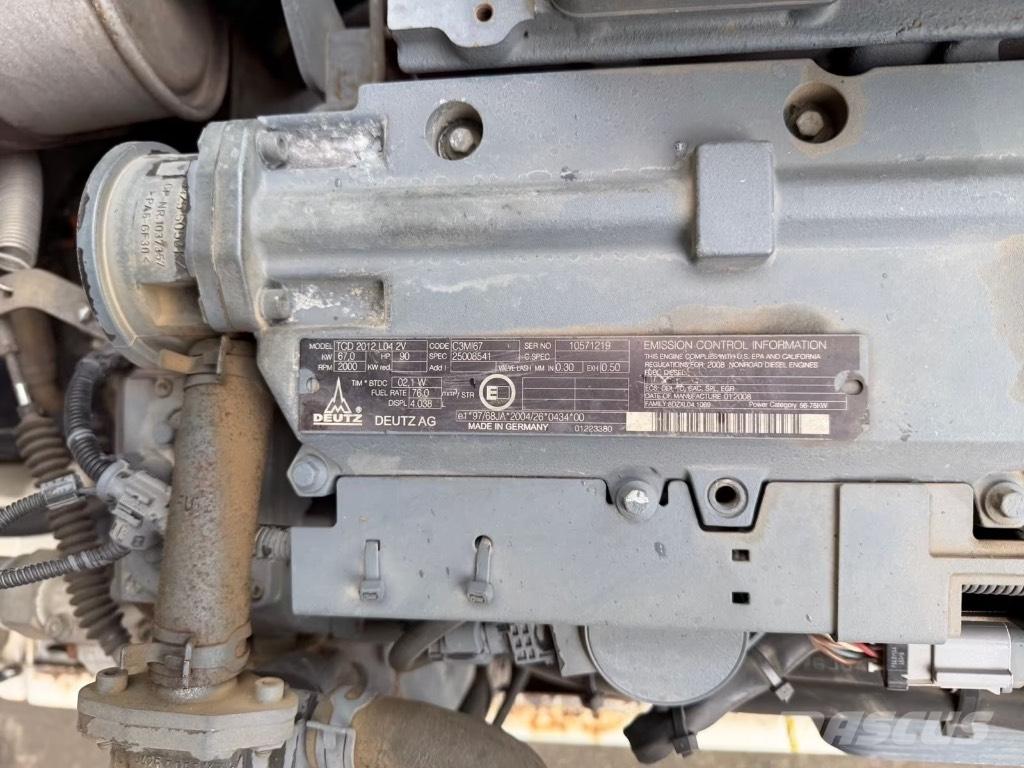 Terex TW 85 Gravemaskiner på hjul