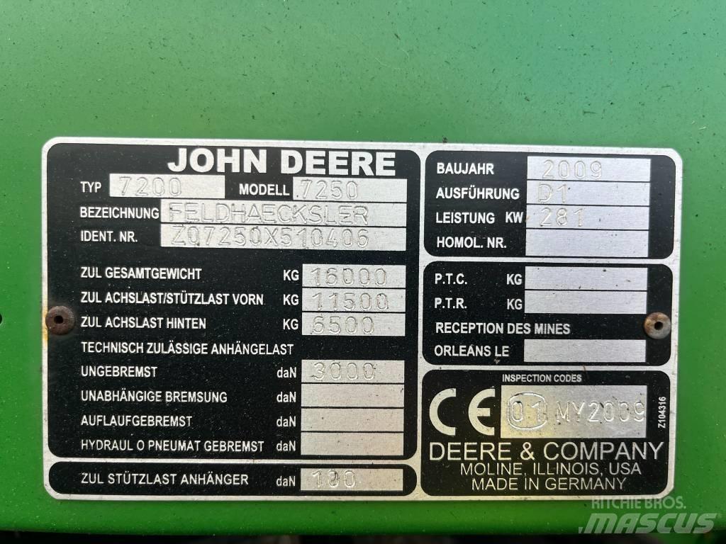 John Deere 7250 Finsnittere