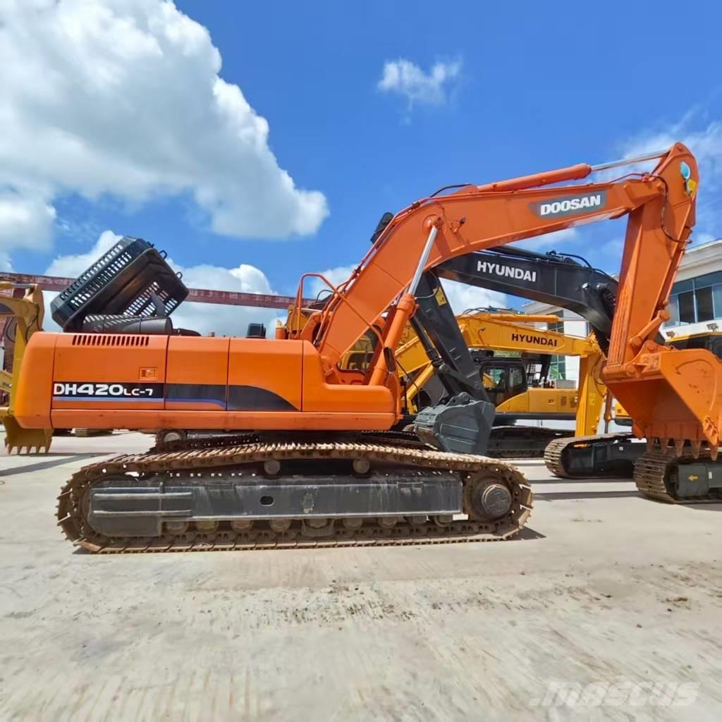 Doosan DH420LC-7 Gravemaskiner på larvebånd