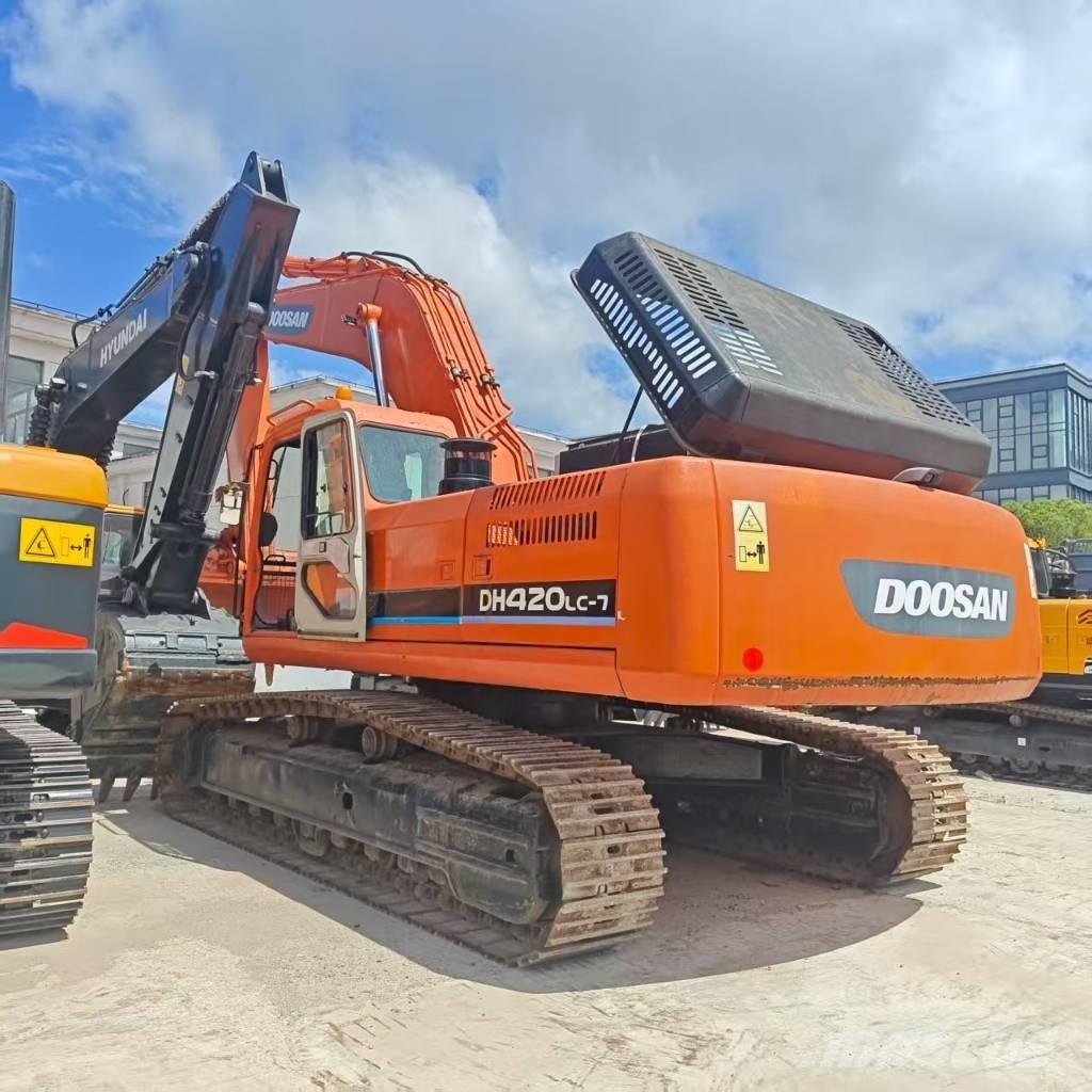 Doosan DH420LC-7 Gravemaskiner på larvebånd