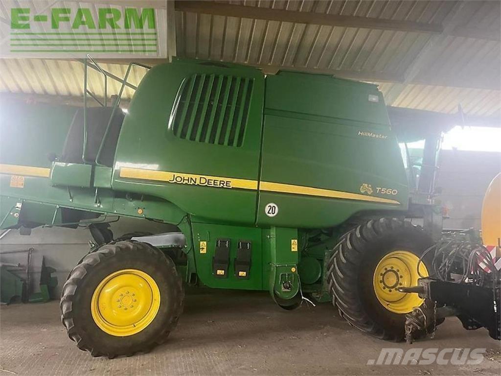 John Deere t560 hm Mejetærskere