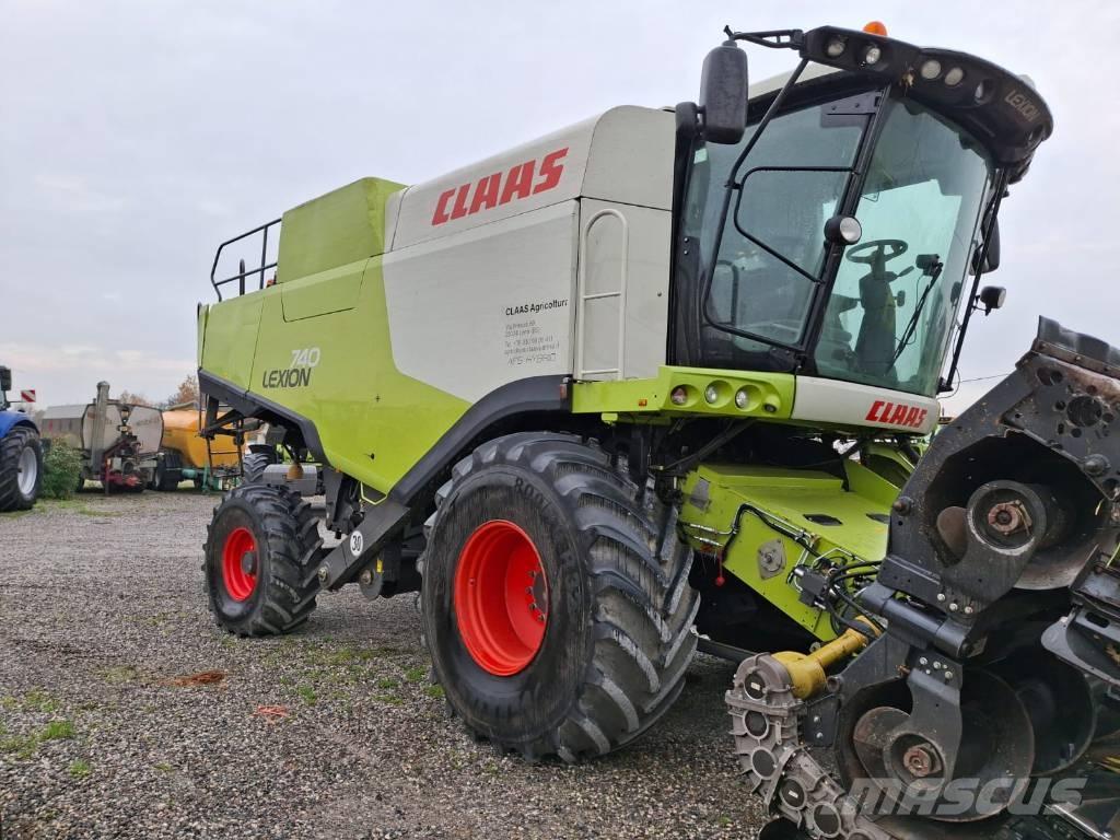 CLAAS Lexion 740 Mejetærskere