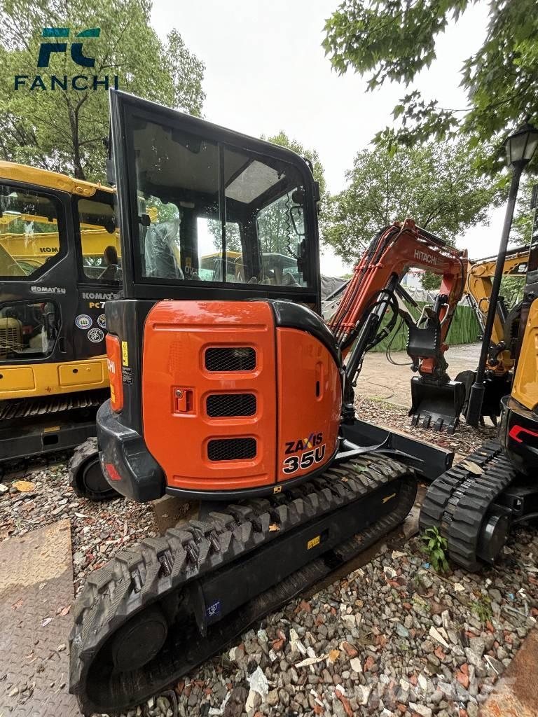 Hitachi ZX35 Gravemaskiner på larvebånd