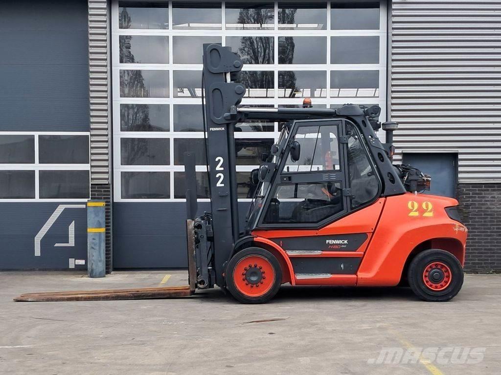 Linde H80T/03-900 LPG gaffeltrucks