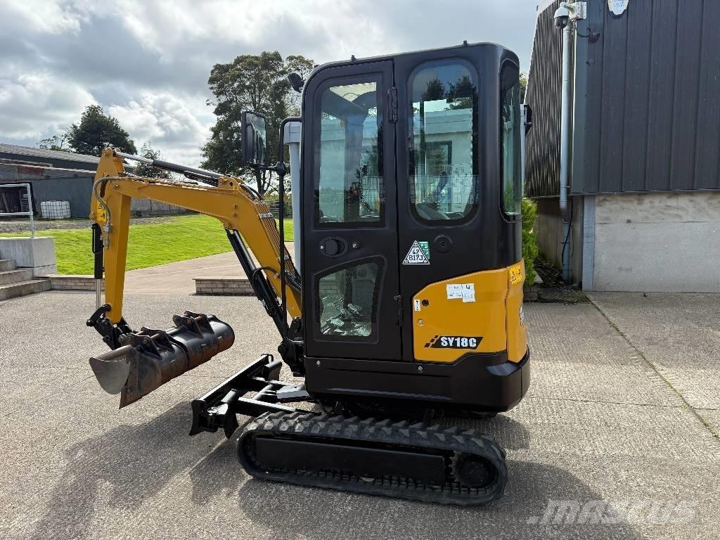 Sany SY 18 C Minigravemaskiner