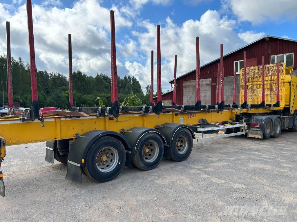 Jyki P31 TO Semi-trailer til tømmer