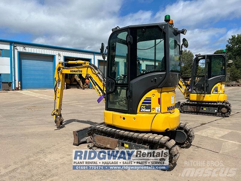 Komatsu PC 26 MR Minigravemaskiner