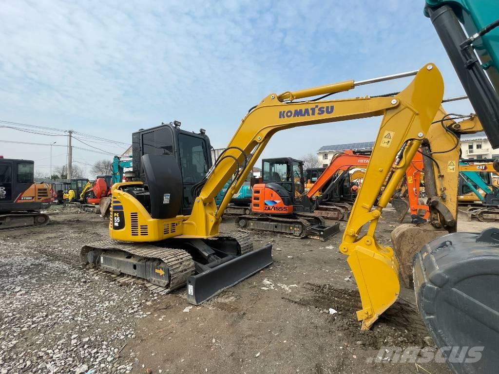 Komatsu PC 55 Minigravemaskiner