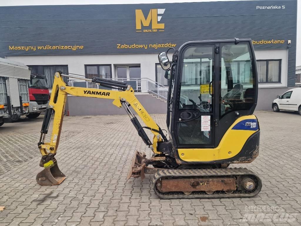 Yanmar SV 18 Minigravemaskiner
