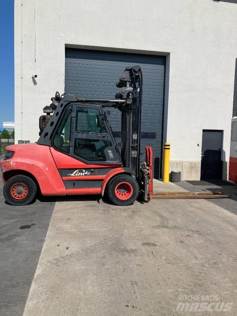Linde H80D/900/396 Diesel gaffeltrucks