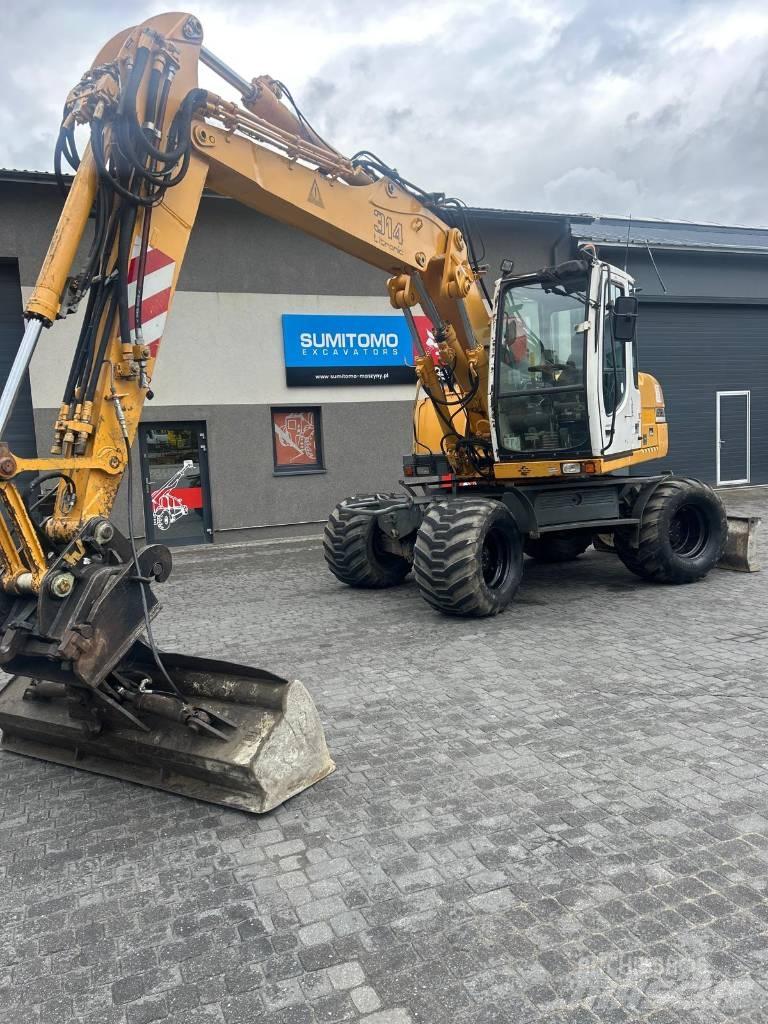 Liebherr 314 Gravemaskiner på hjul