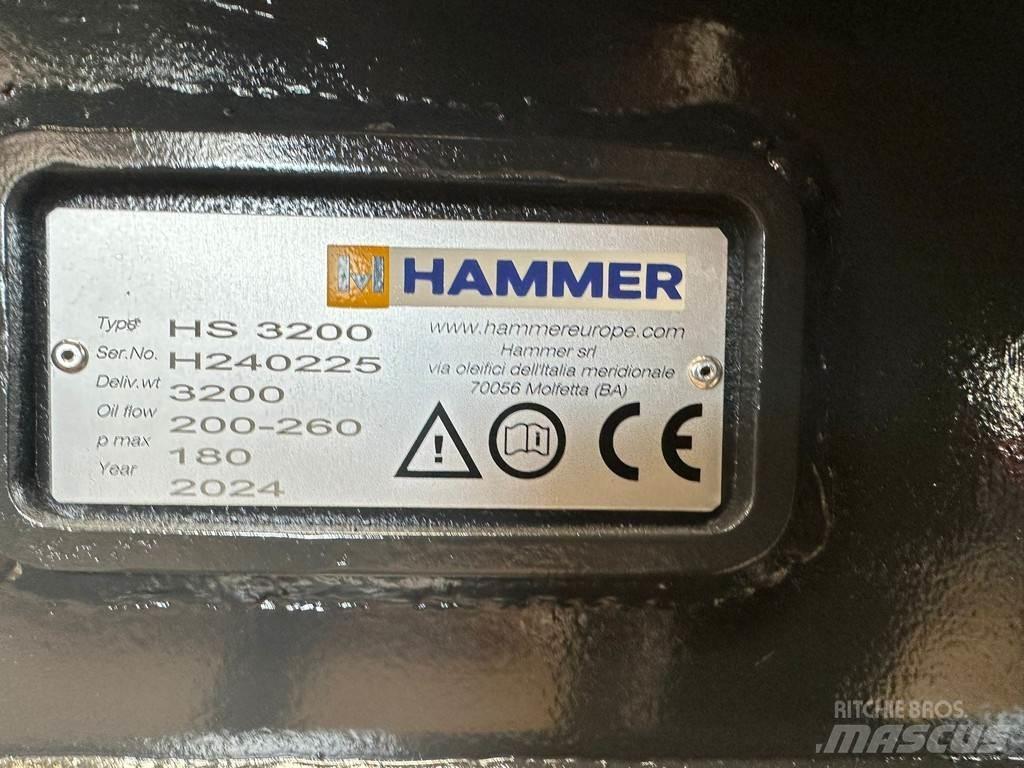 Hammer HS3200 Hydraulik / Trykluft hammere