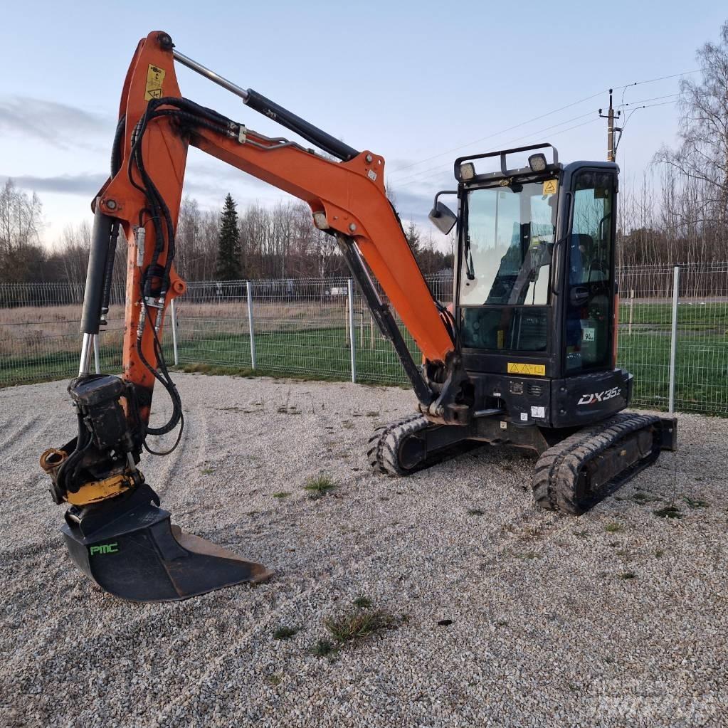 Doosan DX 35 Z Minigravemaskiner