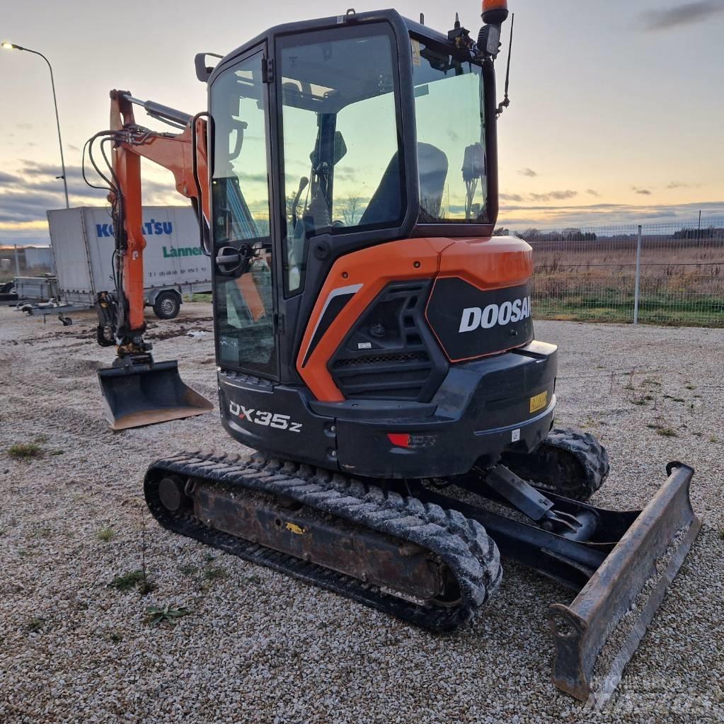 Doosan DX 35 Z Minigravemaskiner