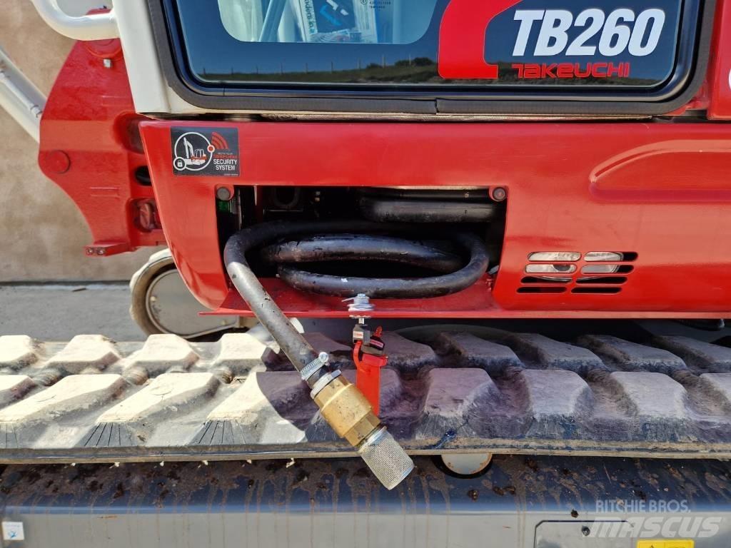 Takeuchi TB 260 Minigravemaskiner