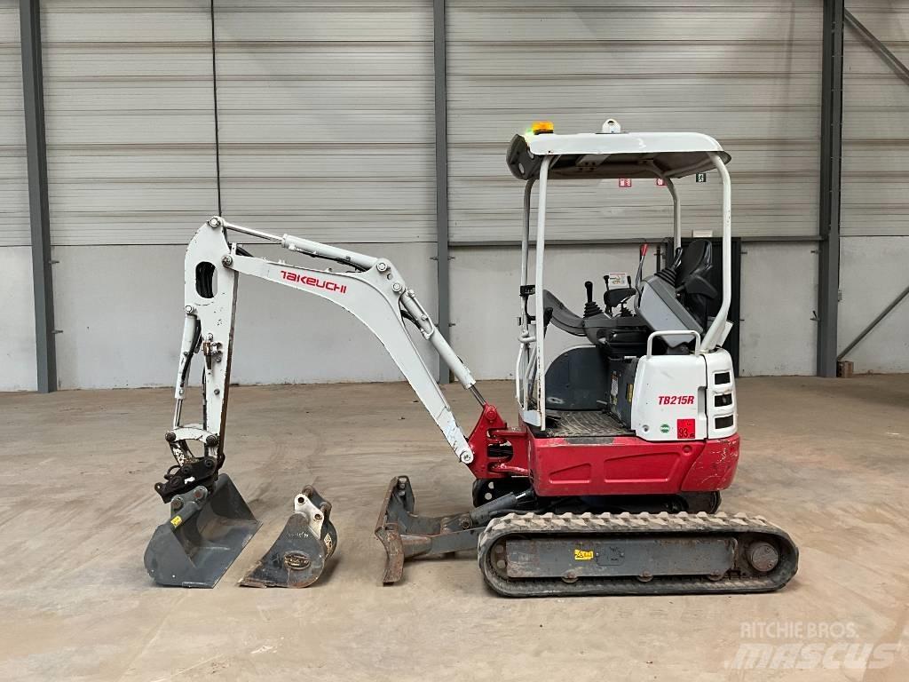 Takeuchi TB 215 R Minigravemaskiner