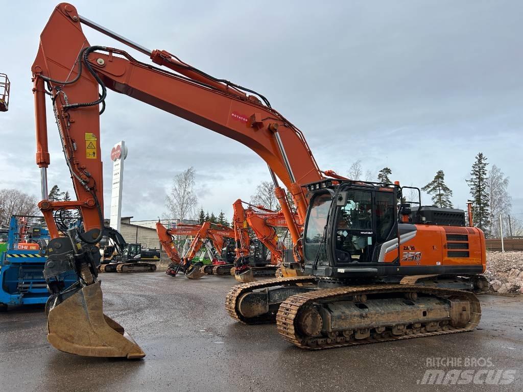 Hitachi ZX350LC-7 Gravemaskiner på larvebånd