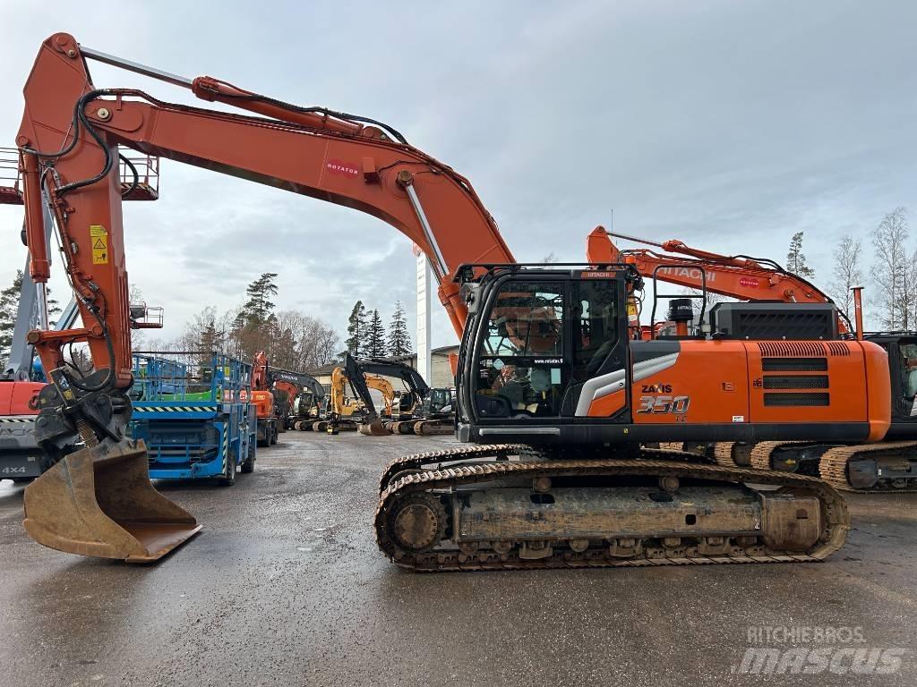 Hitachi ZX350LC-7 Gravemaskiner på larvebånd