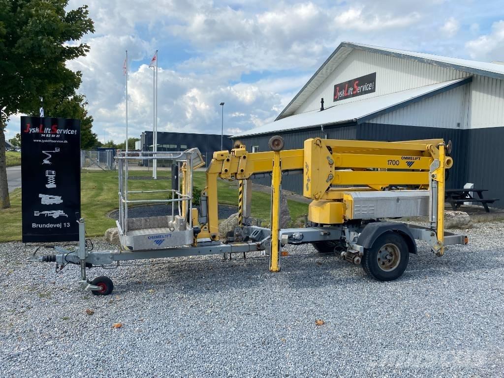Omme 1700 EBX Trailermonterede lifte
