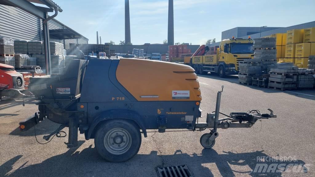 Putzmeister P 718 TD Betonpumper
