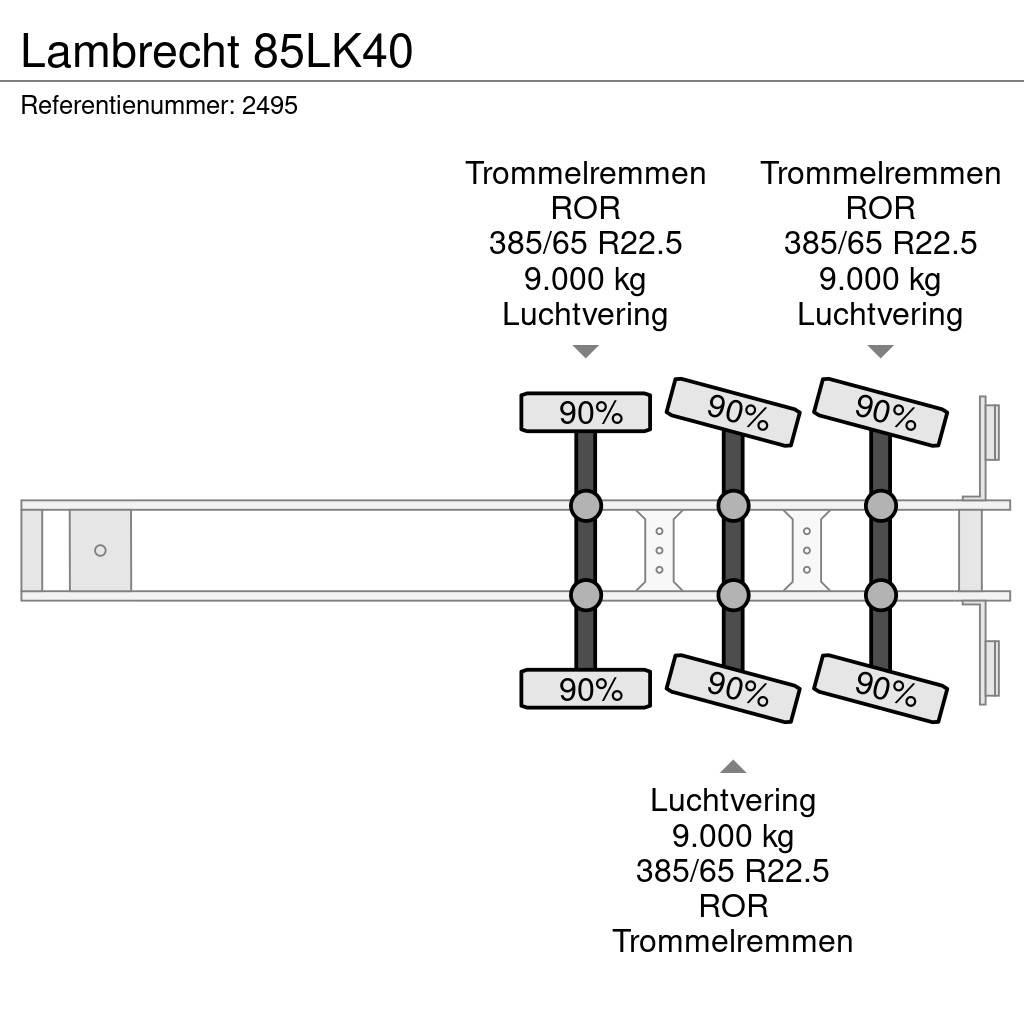  Lambrecht 85LK40 Semi-trailer med Tank