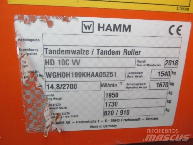 Hamm HD 10 C VV Tvilling tromle