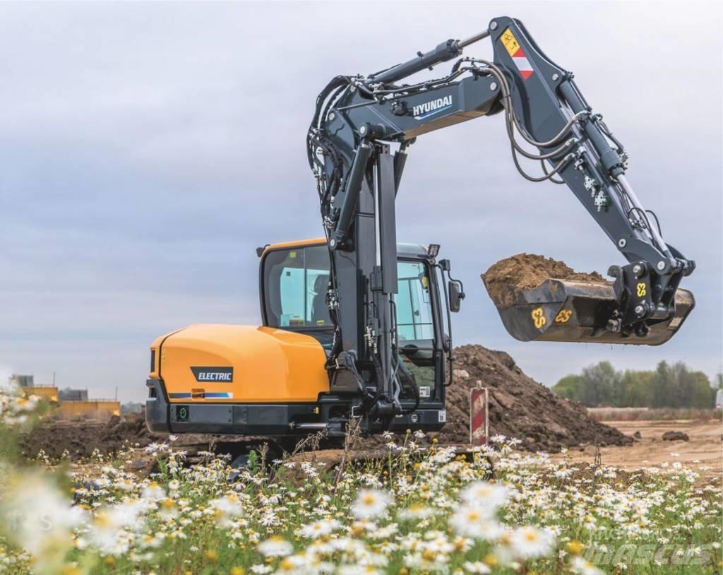Hyundai HX85A 100% EL Midi-gravemaskiner 7t - 12t