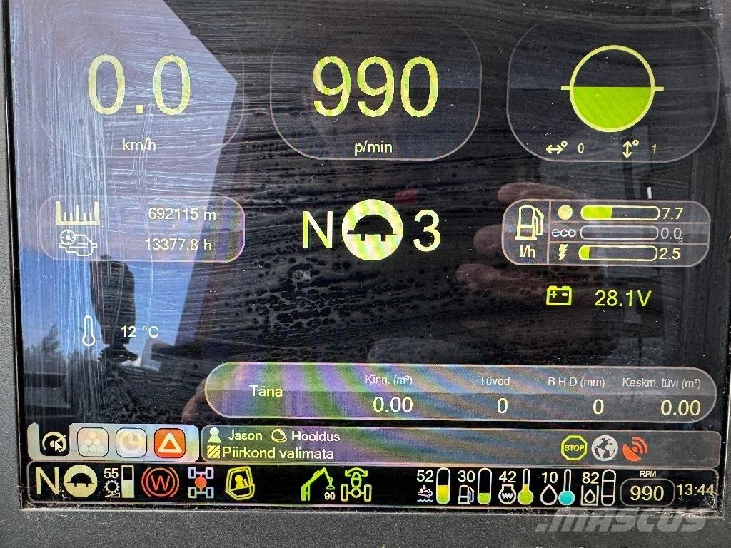 Komatsu 911 Skovningsmaskiner