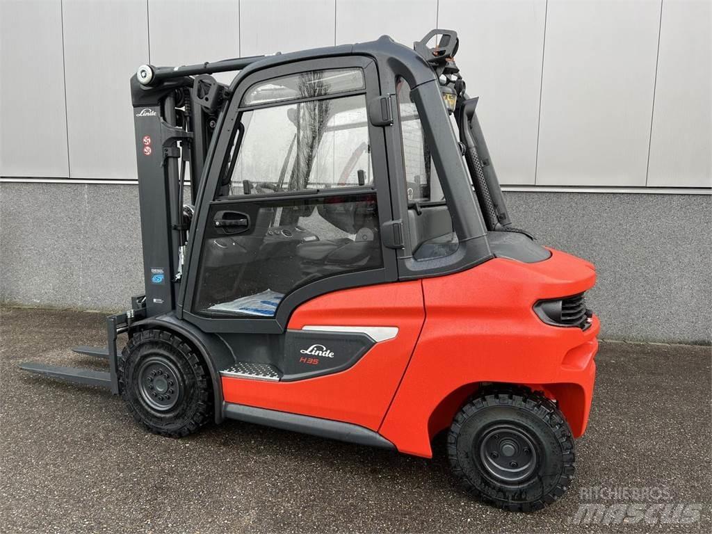 Linde H35D-01 Diesel gaffeltrucks