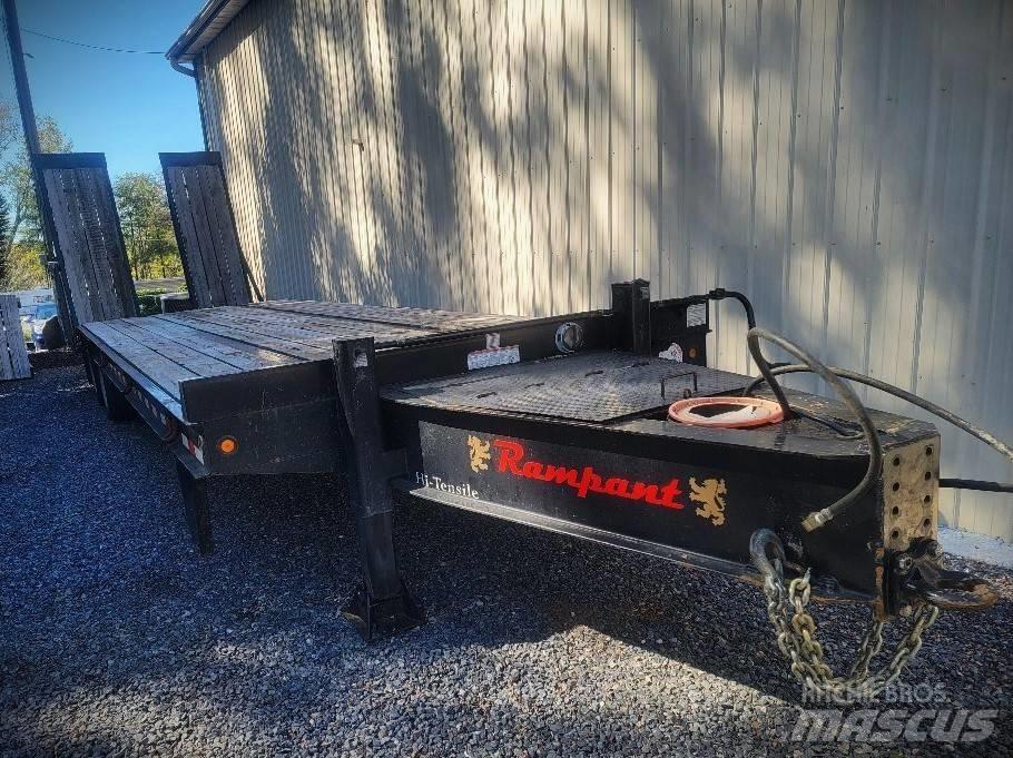 Rampant PTD20 Anhænger med lad/Flatbed