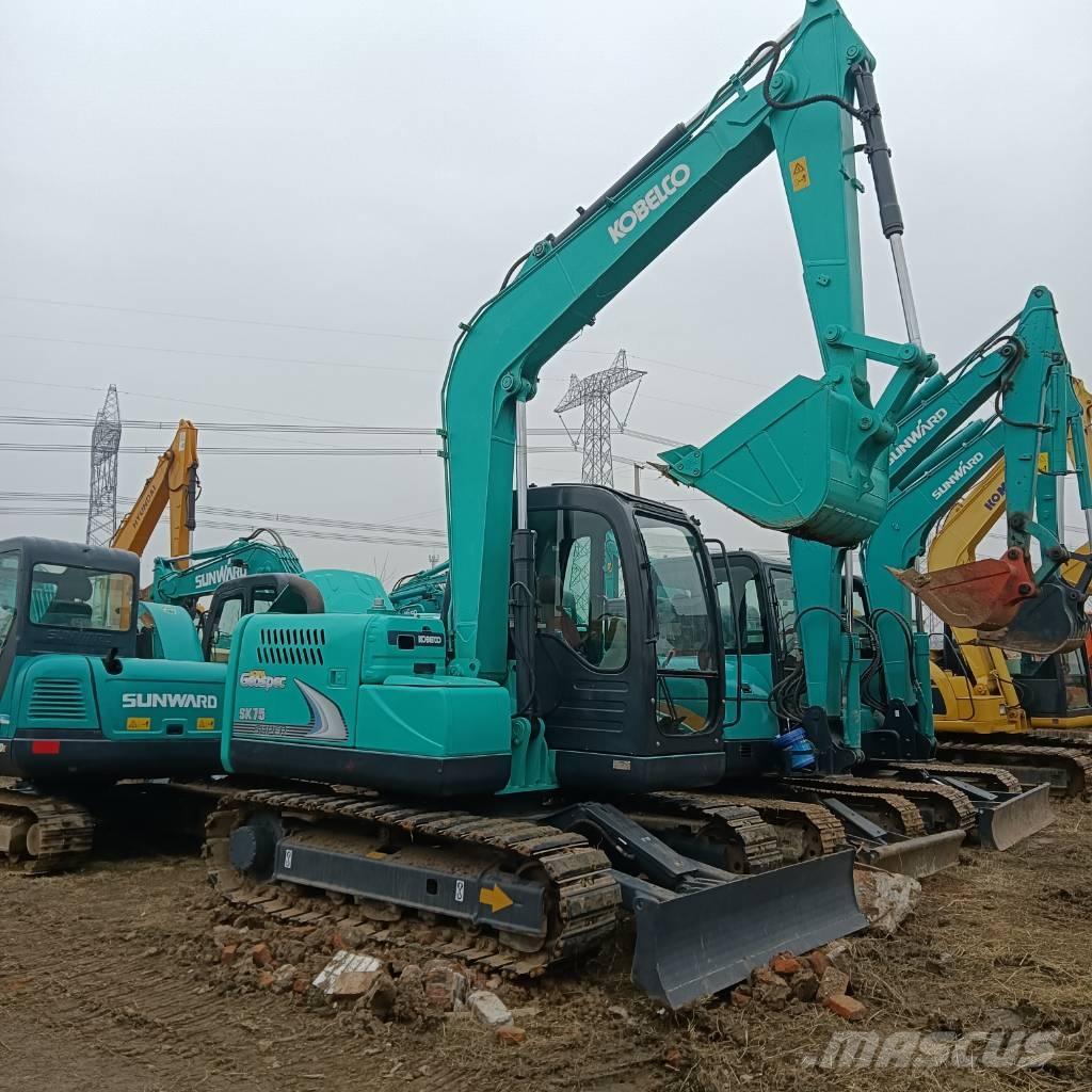 Kobelco SK75-8 Midi-gravemaskiner 7t - 12t