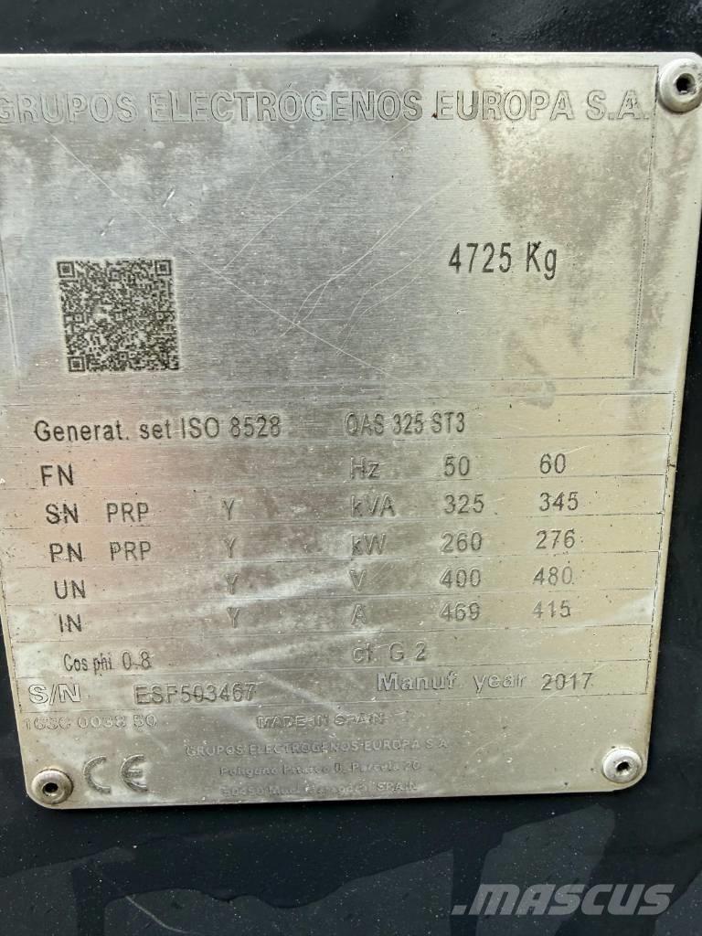 Atlas Copco QAS 325 Dieselgeneratorer