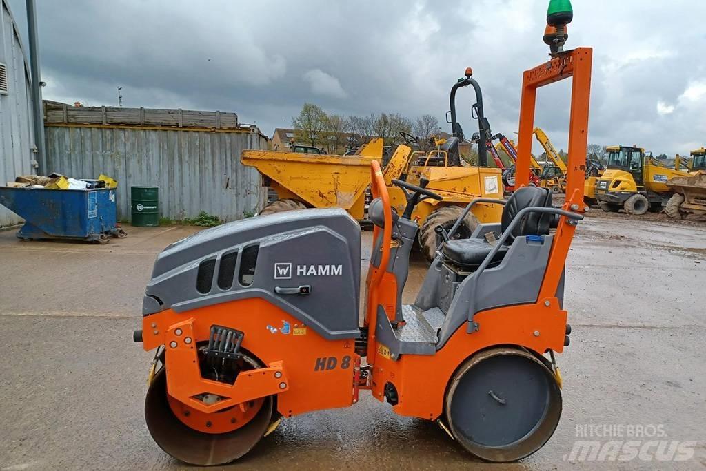 Hamm HD 8 VV Tvilling tromle