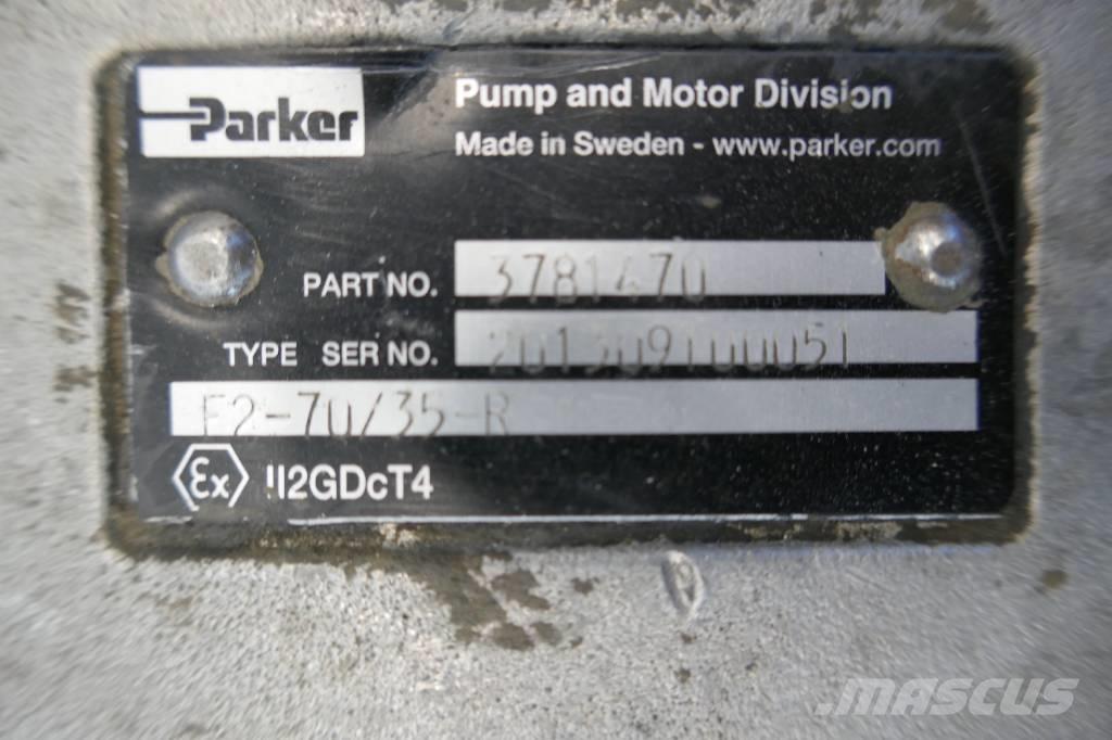 Parker F2 Hydraulik
