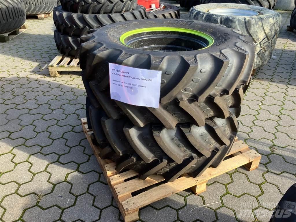 BKT 420/70R24 Hjul, Dæk og Fælge