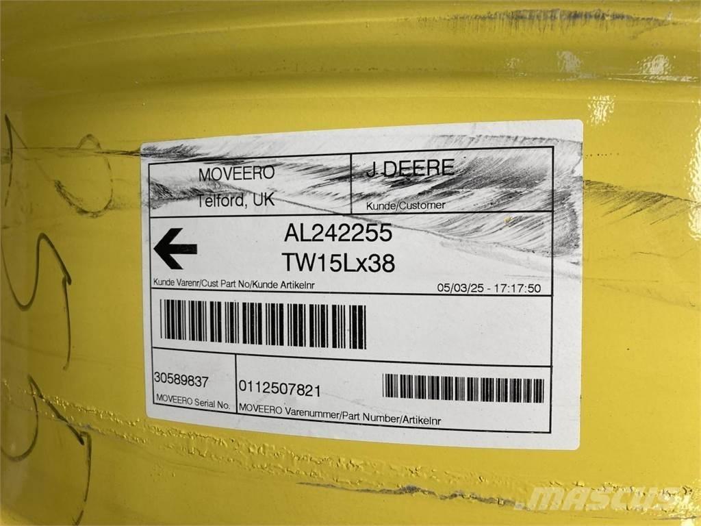 John Deere 15x38 Hjul, Dæk og Fælge