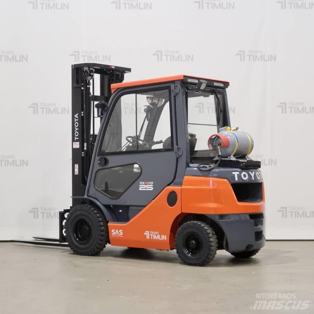 Toyota 02-8FGF25 LPG gaffeltrucks