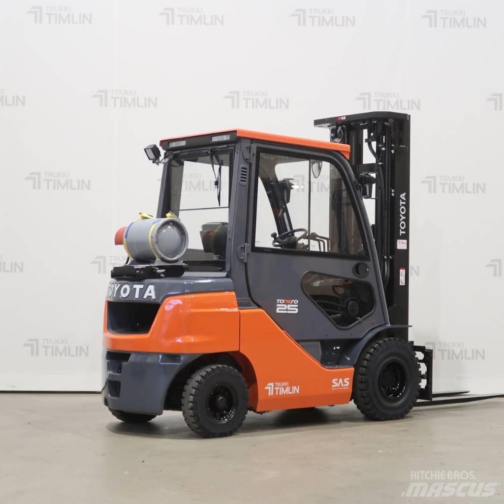 Toyota 02-8FGF25 LPG gaffeltrucks