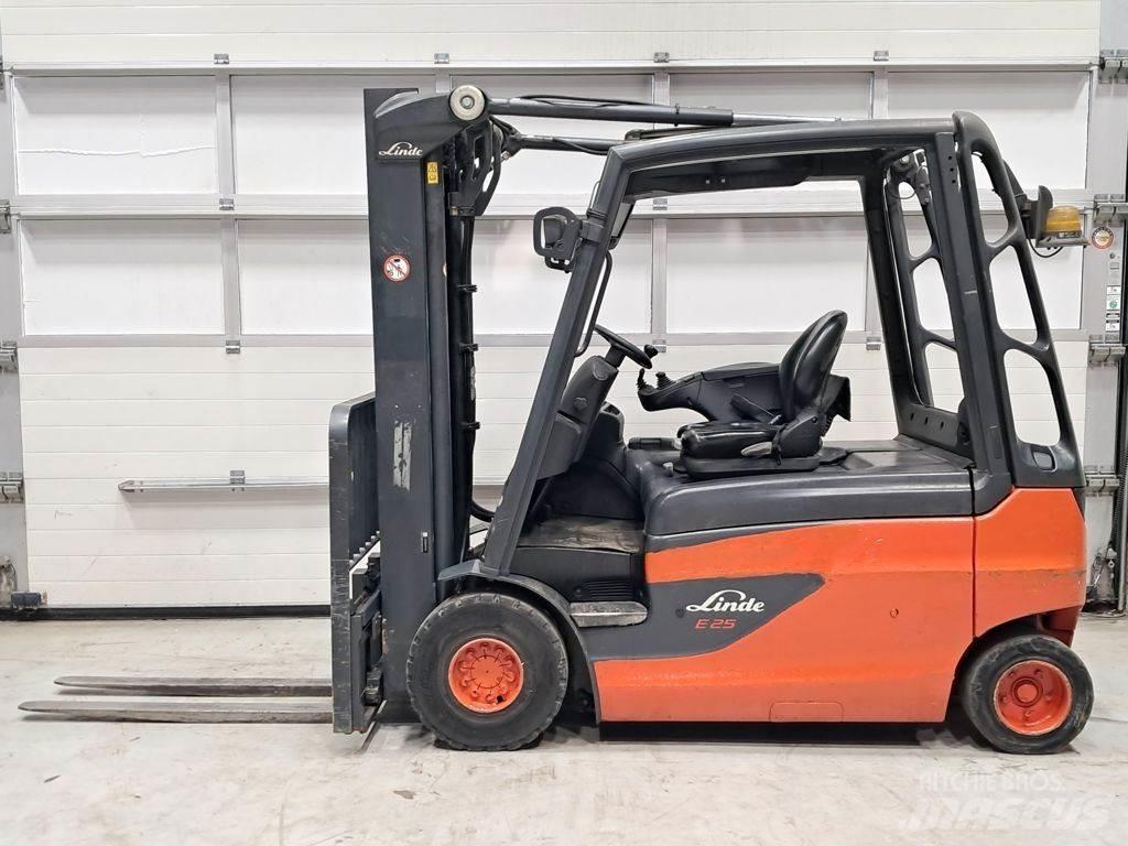 Linde E25L-01 El gaffeltrucks