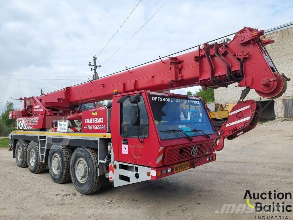 Krupp 4070L Lastbil med kran