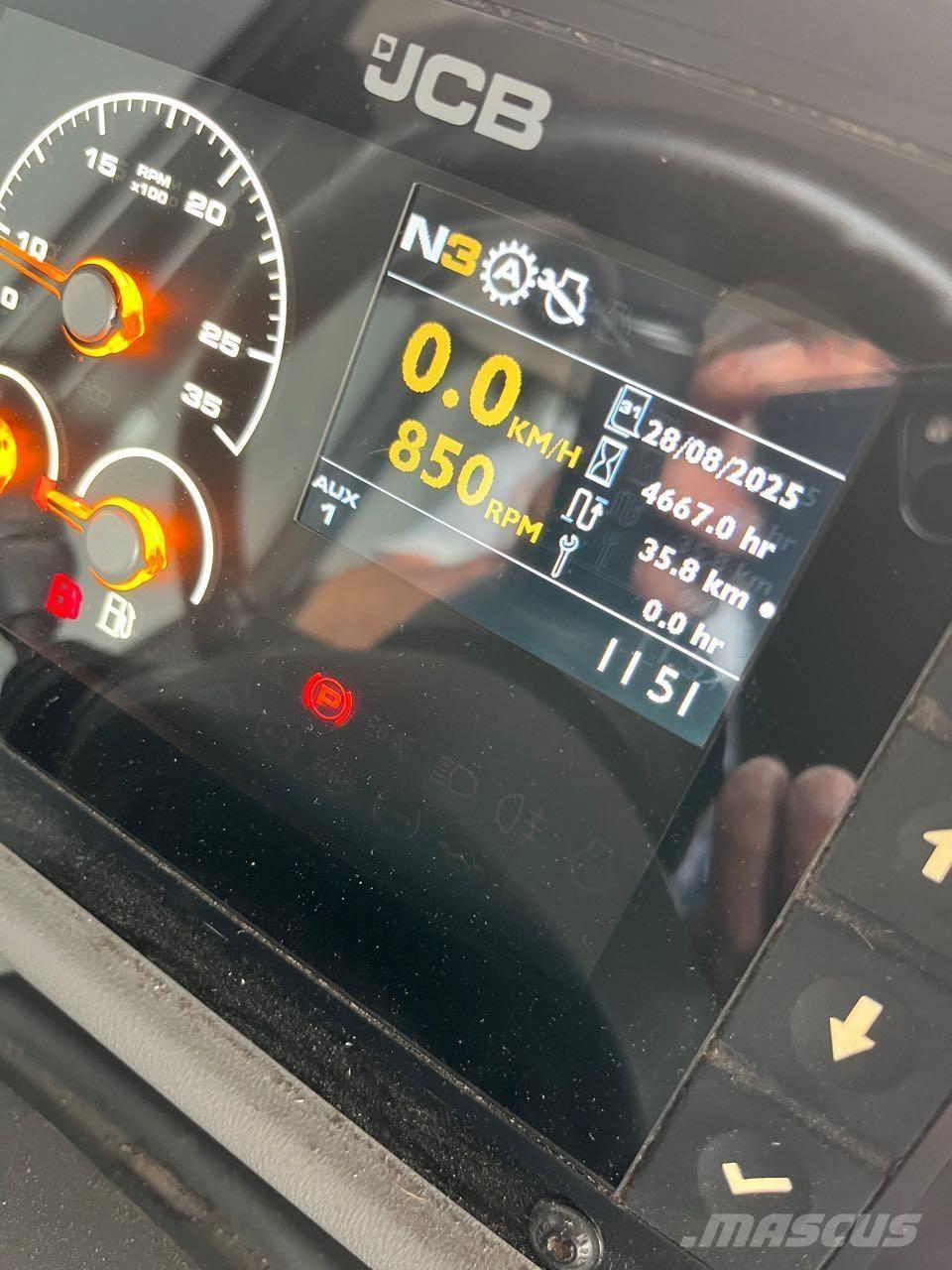 JCB TM 320 Agri Læssemaskiner på hjul