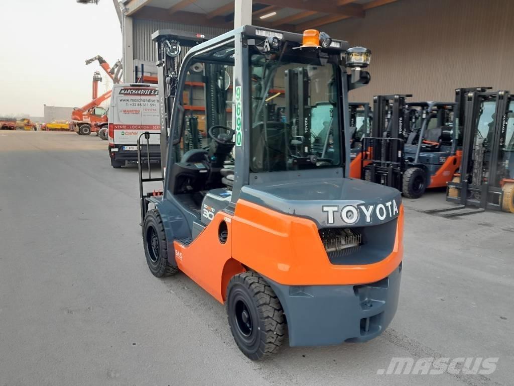 Toyota 52-8 FDF 30 Diesel gaffeltrucks