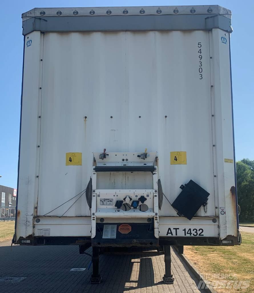 Krone SDP Standard Semi-trailer med Gardinsider