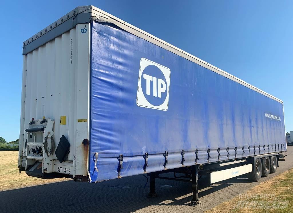 Krone SDP Standard Semi-trailer med Gardinsider