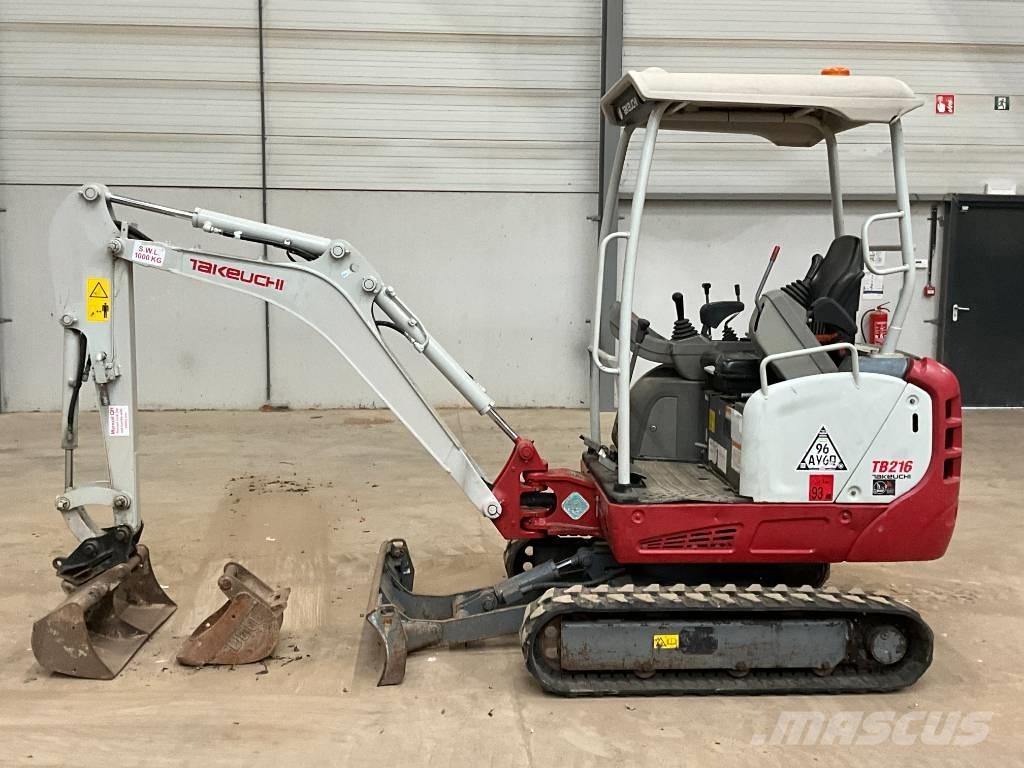 Takeuchi TB 216 Minigravemaskiner