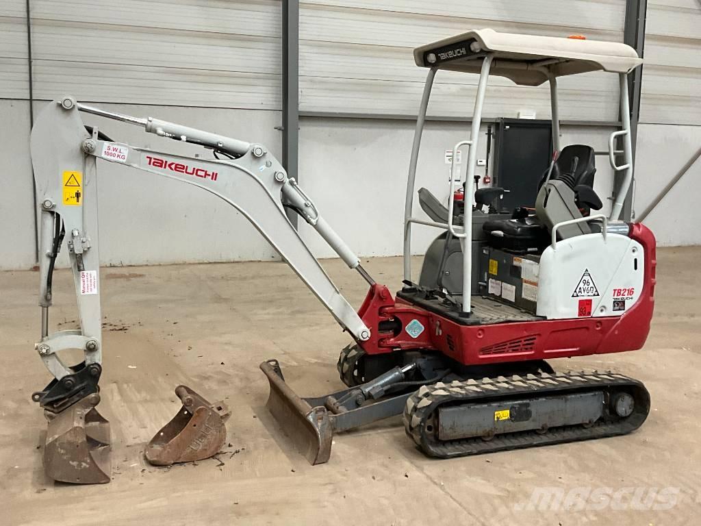 Takeuchi TB 216 Minigravemaskiner