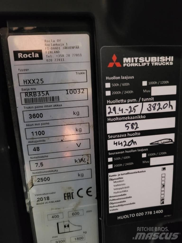 Rocla HXX25 Reachtruck