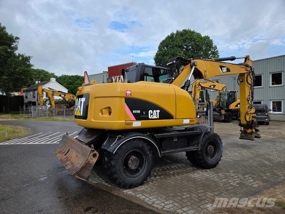 CAT M313D Gravemaskiner på hjul