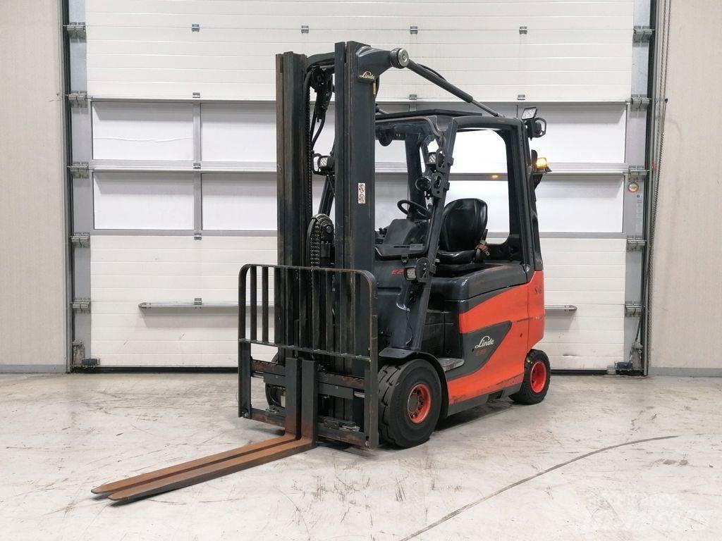 Linde E25H-01/600 El gaffeltrucks